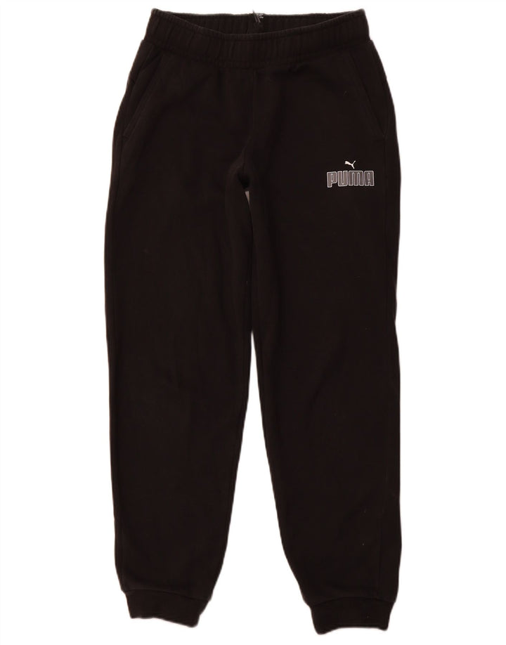 Pantaloni della tuta da ragazzo PUMA Joggers 13-14 anni in cotone nero