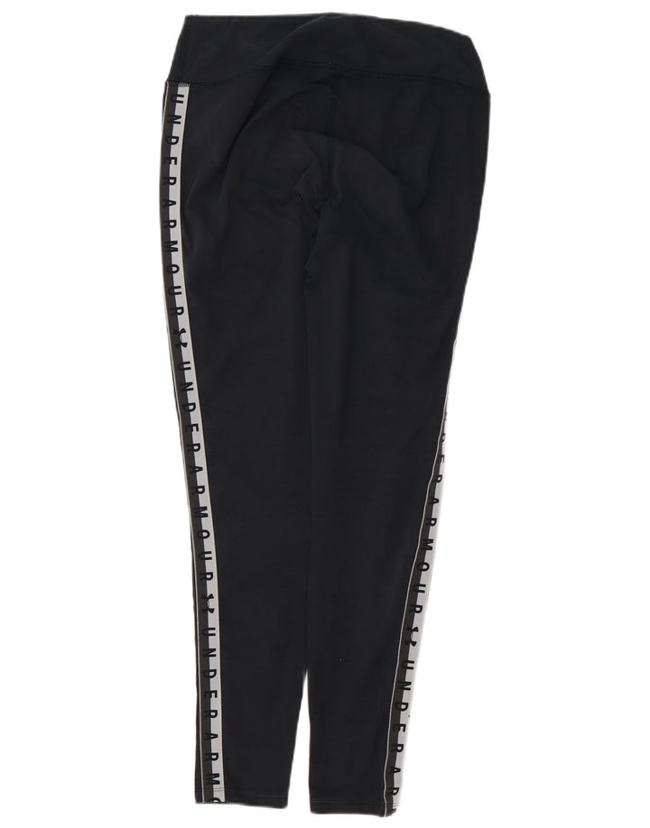 Leggings Heat Gear da donna UNDER ARMOUR UK 12 Medium Black Colourblock