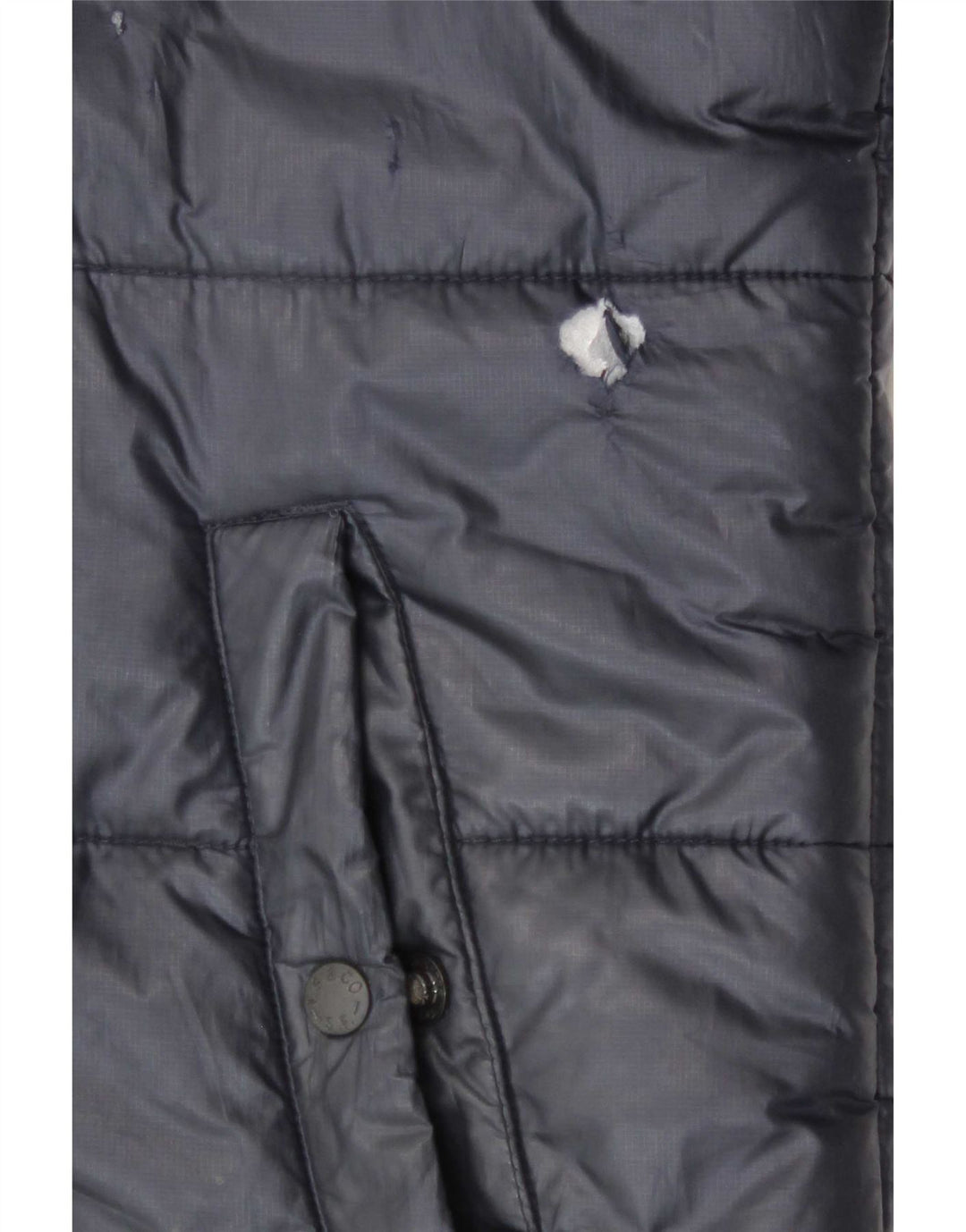 Giacca imbottita da uomo Levi's UK 38 poliestere medio blu navy