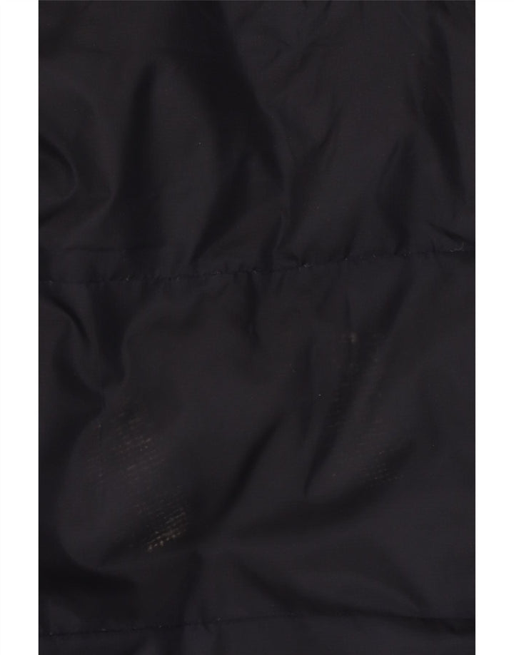 Giacca imbottita oversize da donna Dkny UK 10 piccola in nylon blu navy
