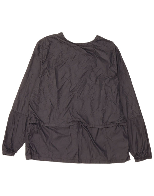 Top della tuta da running pullover da donna Nike UK 18 XL poliestere nero