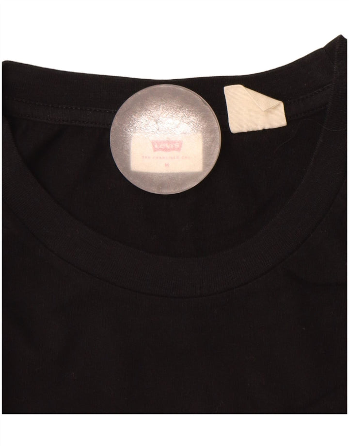 T-shirt da donna Levi's Top UK 14 media nera