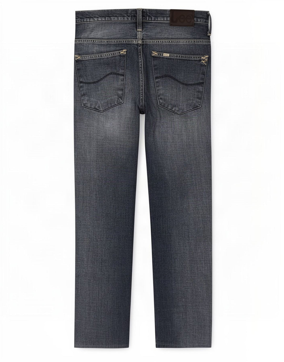 Jeans dritti da donna Lee W34 L29 cotone blu