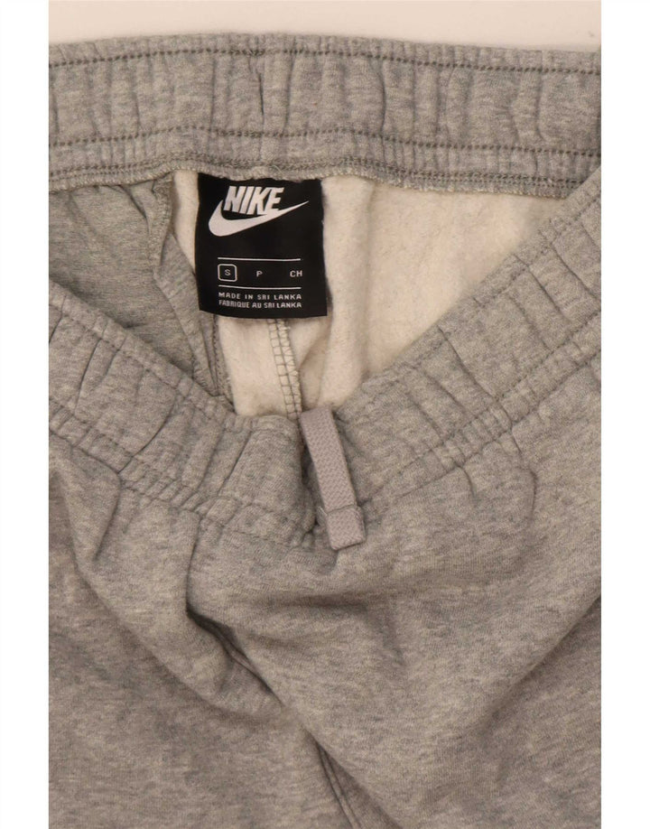 Pantaloni da tuta da uomo Nike Small in cotone chiazzato grigio