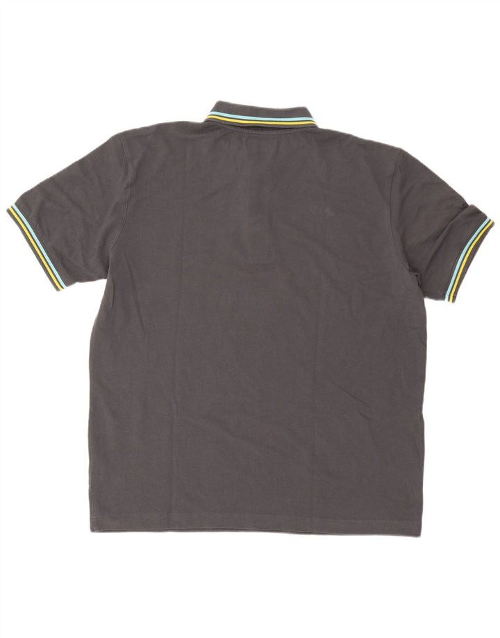 Polo Kappa Uomo XL Cotone Grigio
