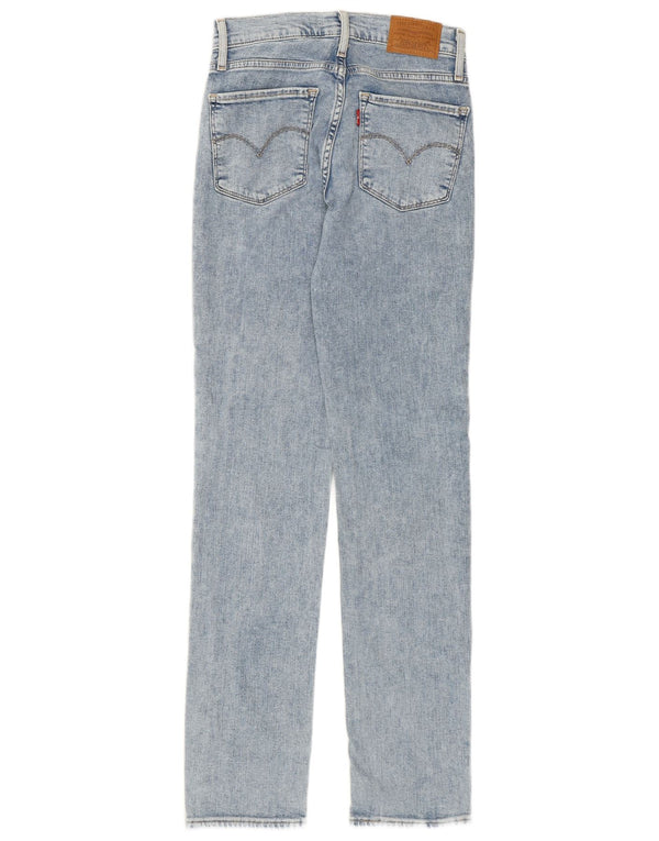 Levi's Donna 724 Jeans dritti a vita alta W24 L30 Cotone blu