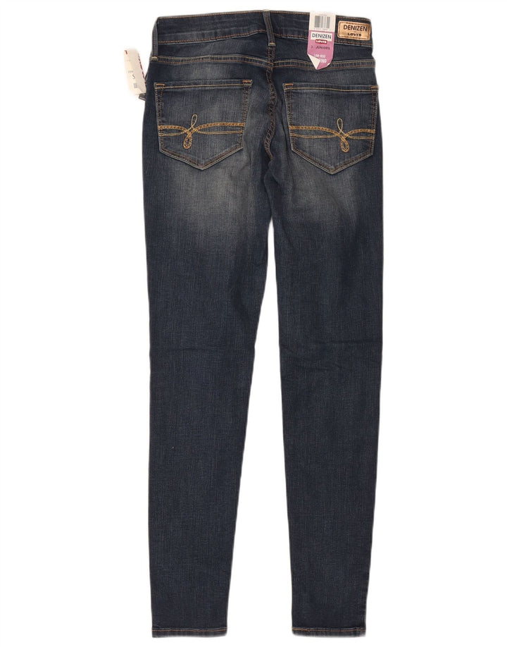 Jeans Jeggings Levi's Denizen Distressed per ragazze 2-3 anni W26 L29 Blu