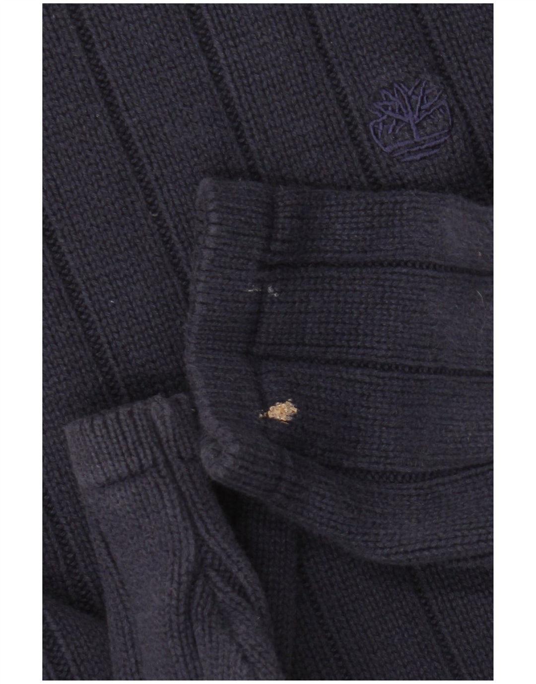 Maglione maglione girocollo da uomo Timberland cotone medio blu navy