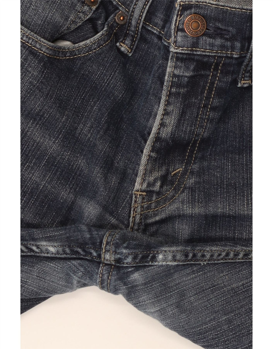 LEVI'S Jeans da uomo 511 affusolati W31 L32 in cotone blu