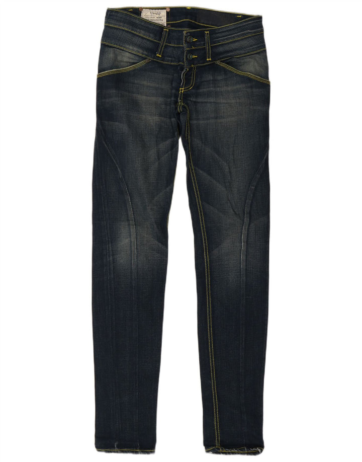 Jeans slim da donna Dondup W27 L32 cotone blu