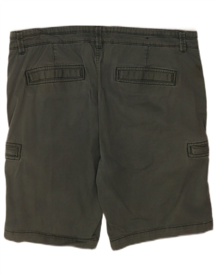 Pantaloncini cargo regolari da uomo Fat Face W38 XL in cotone verde