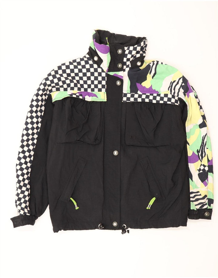 Giacca a vento da donna Sergio Tacchini IT 44 medio nero geometrico
