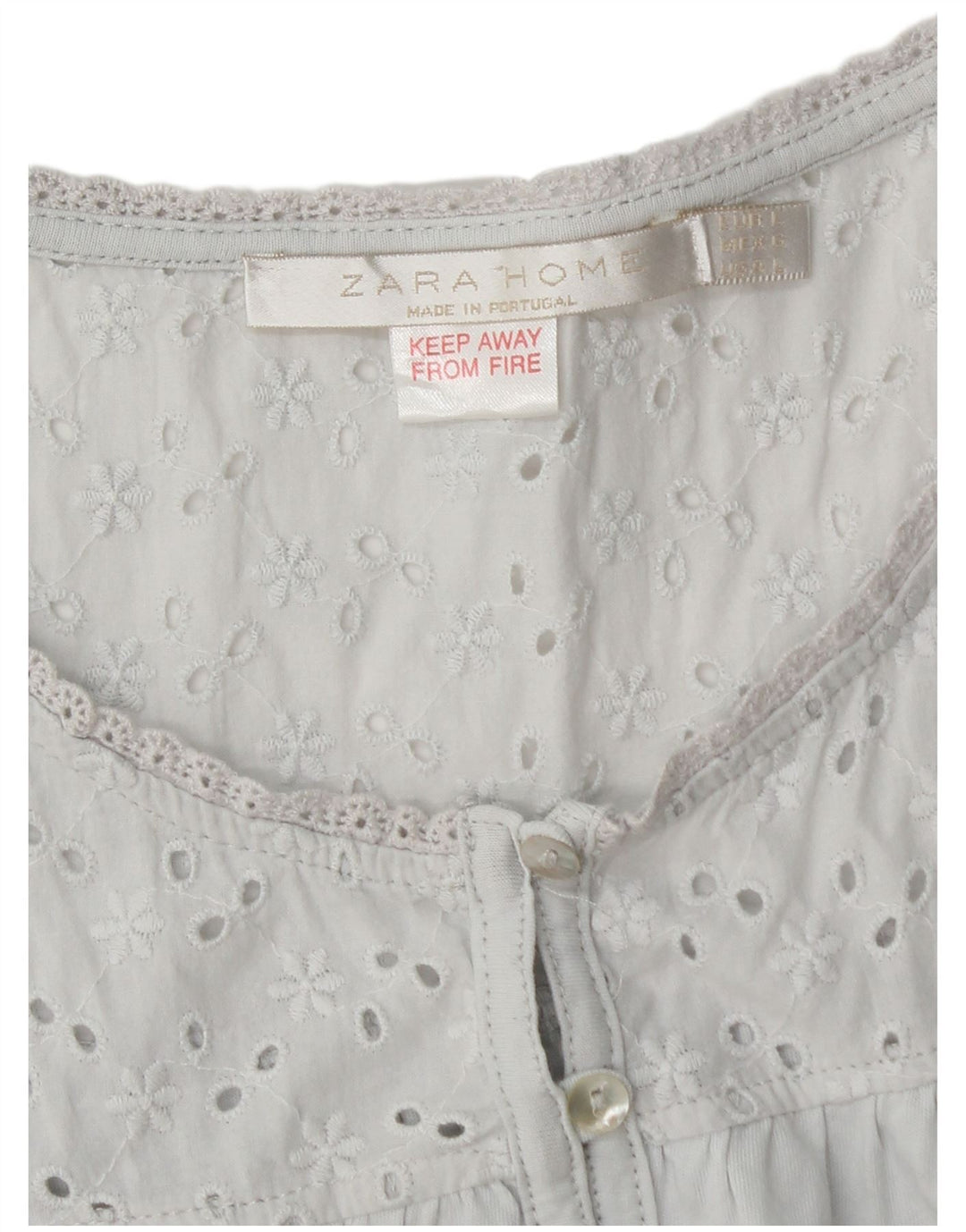 Abito a trapezio senza maniche da donna Zara UK 14 grande grigio