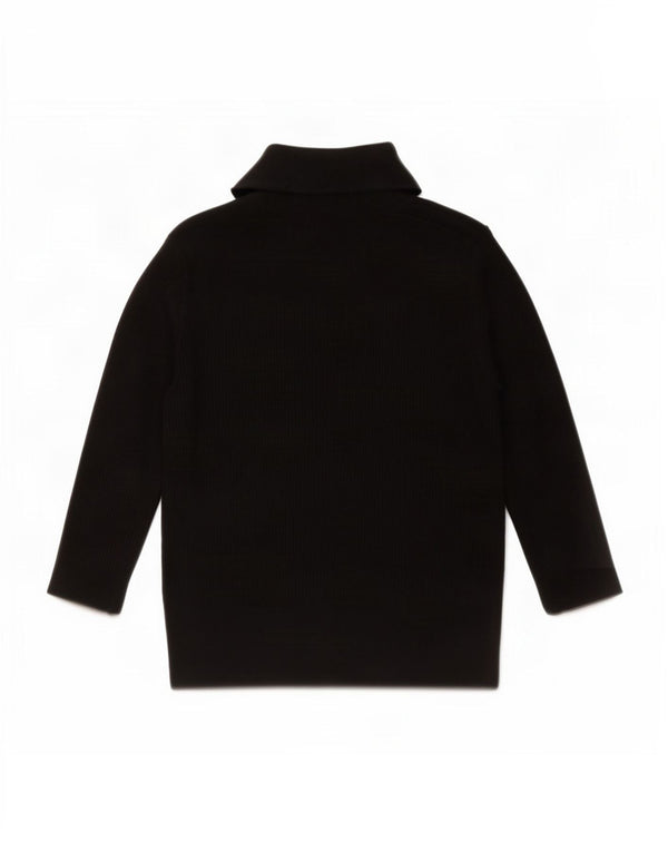 Maglione maglione a collo alto da donna Marks & Spencer UK 10 piccolo nero
