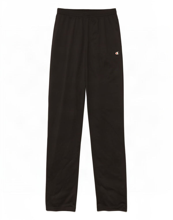 Pantaloni da tuta da uomo Champion grandi in poliestere nero