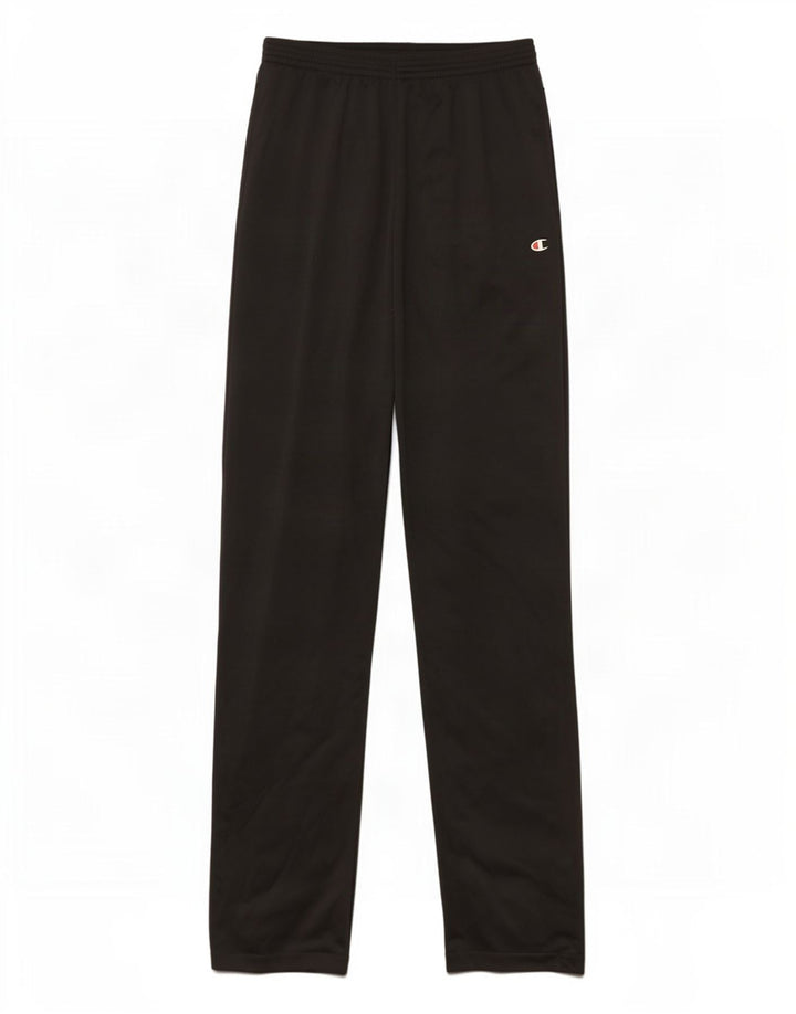 Pantaloni da tuta da uomo Champion grandi in poliestere nero