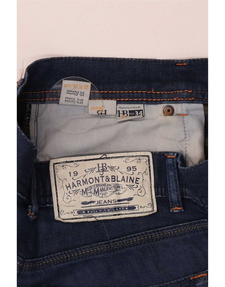 Jeans slim da uomo Harmont & Blaine W30 L32 cotone blu