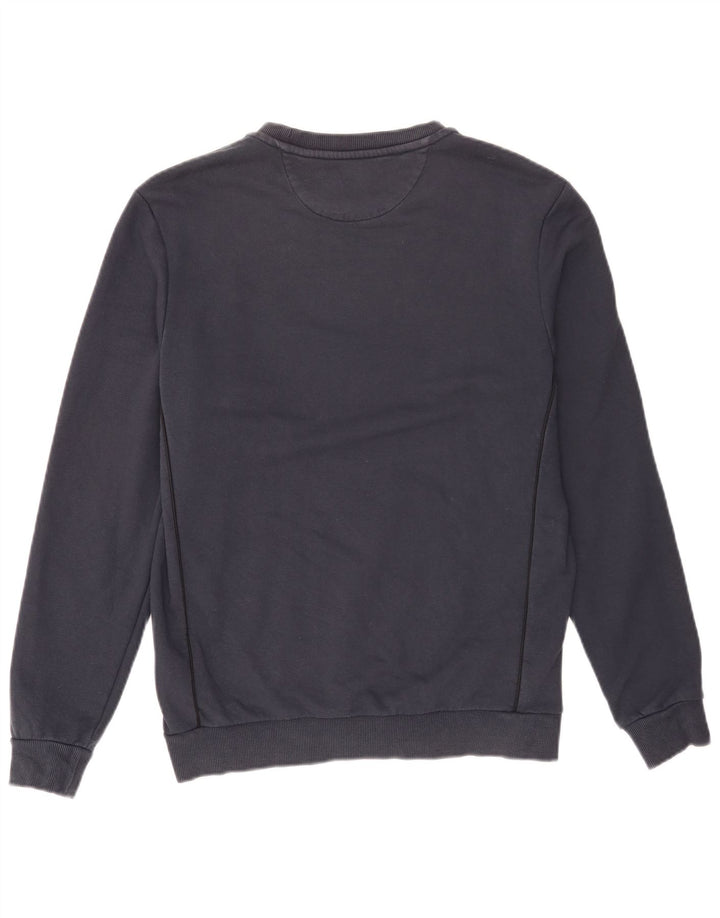 Lyle & Scott Felpa da uomo Maglione medio cotone blu navy