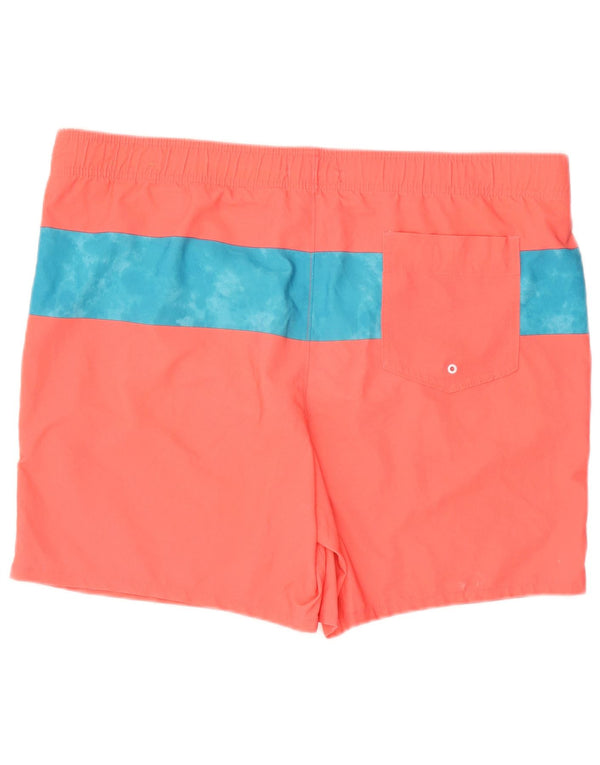 Pantaloncini da bagno da uomo HOLLISTER XL Poliestere color block rosa