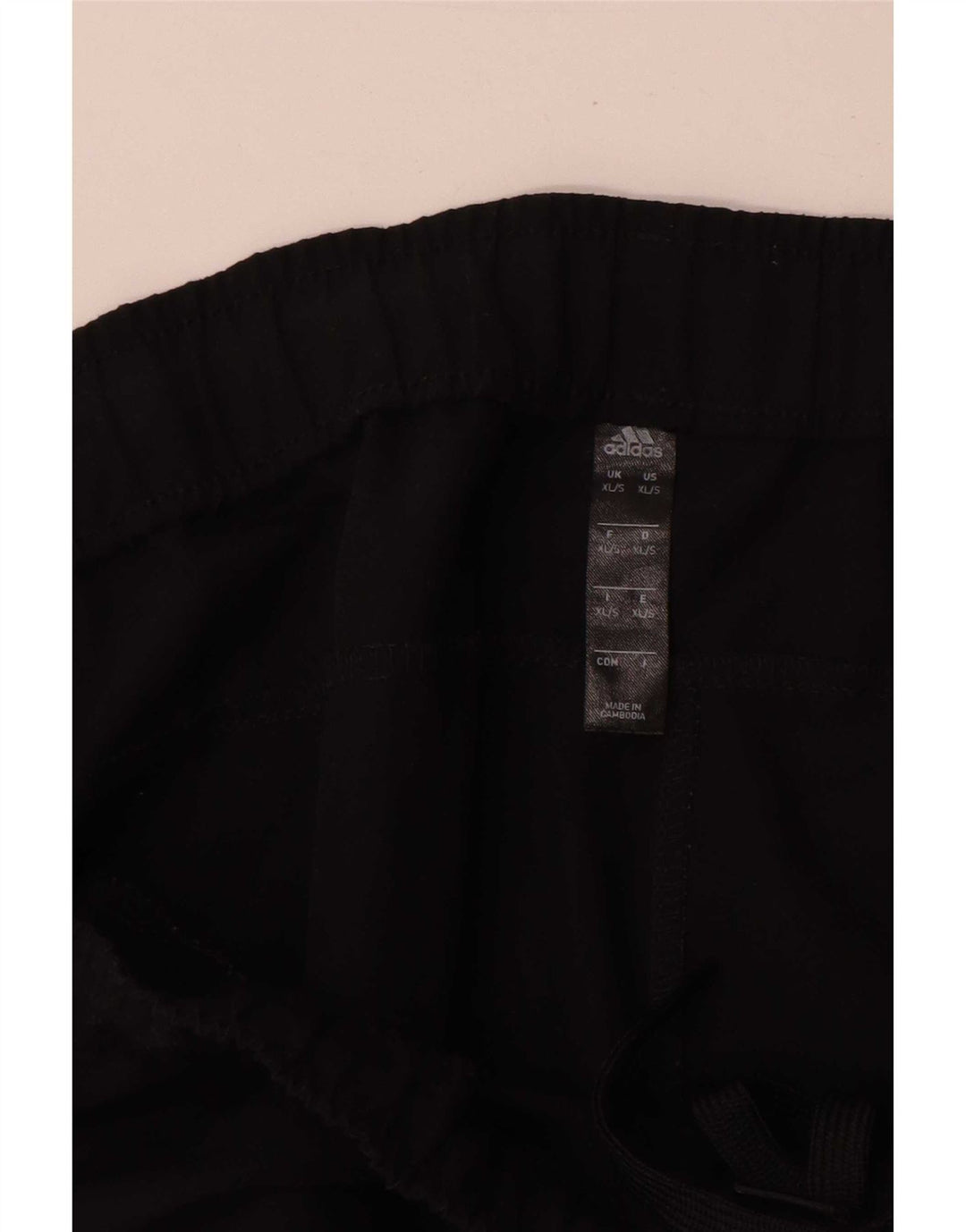 Pantaloni da tuta Adidas Climalite da uomo XL poliestere nero
