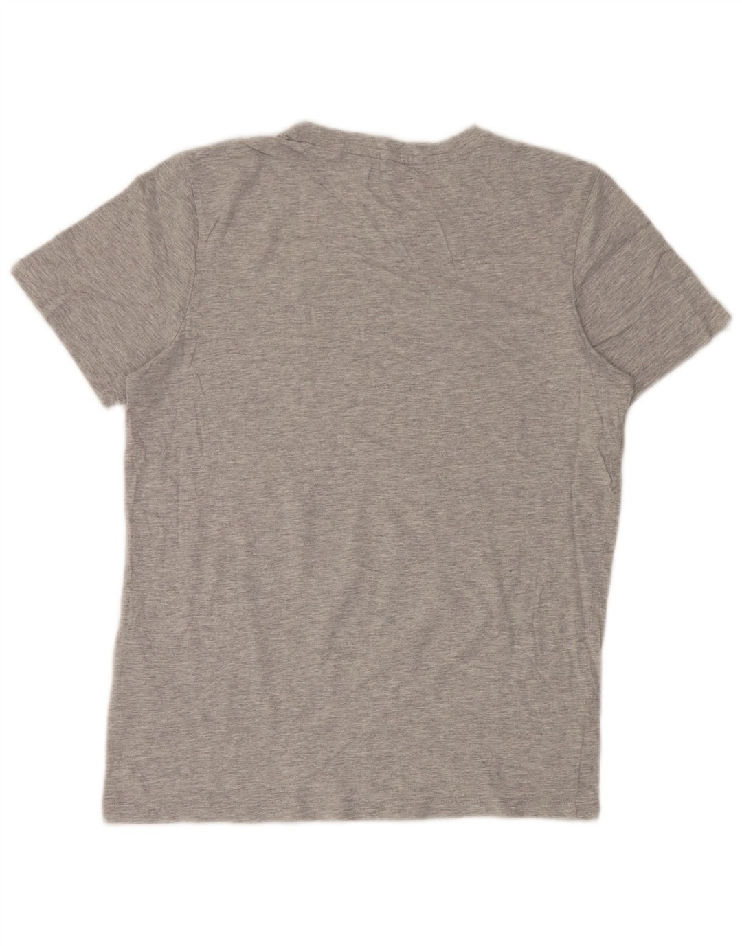 T-shirt grafica da uomo Jack & Jones Top piccola in cotone grigio
