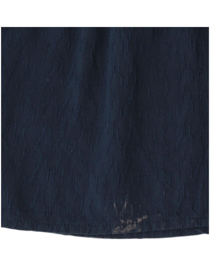 Abito a strati a maniche lunghe da donna White Stuff UK 12 Viscosa blu medio