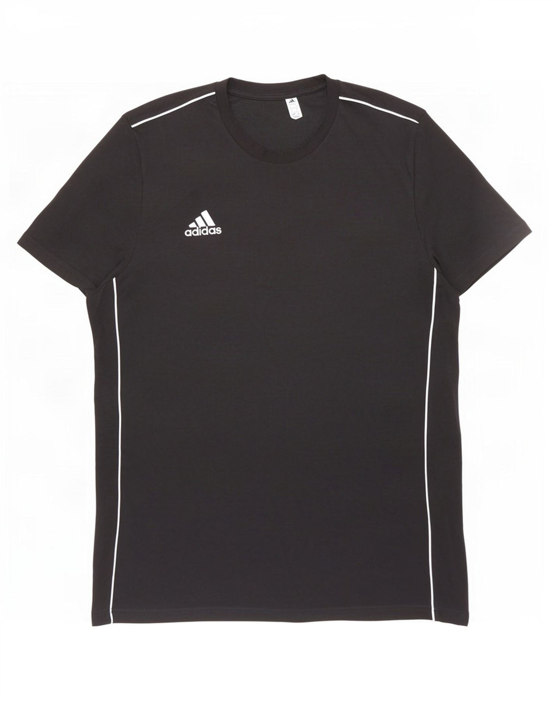T-shirt Adidas da uomo Top Large in cotone nero