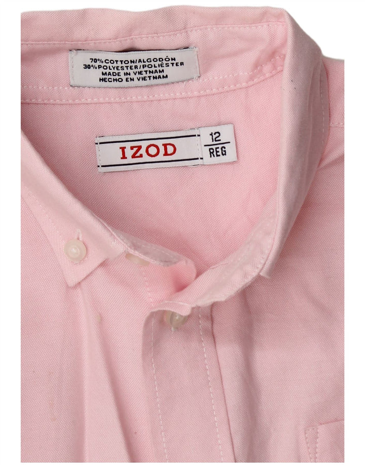 Camicia Izod Ragazzi 11-12 Anni Cotone Rosa