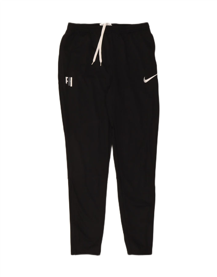 NIKE Mens Tracksuit Trousers Joggers Medium Black Polyester Sports