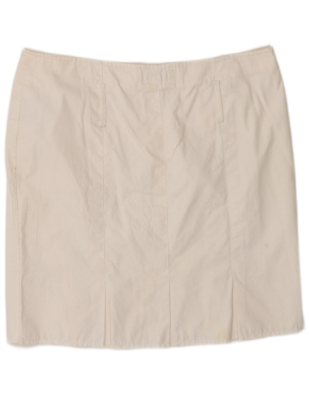 Minigonna da donna Tommy Hilfiger grande W32 in cotone bianco