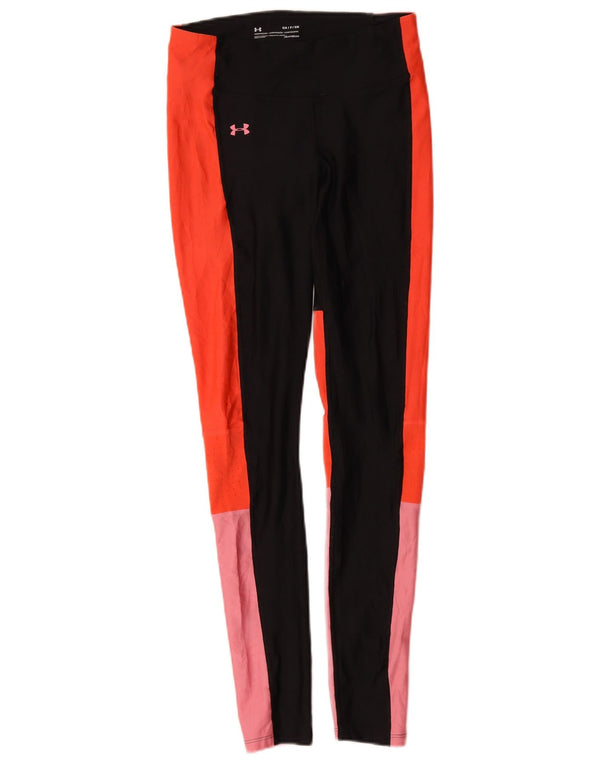 Leggings Under Armour da donna Heat Gear UK 8 Small multicolore Colourblock