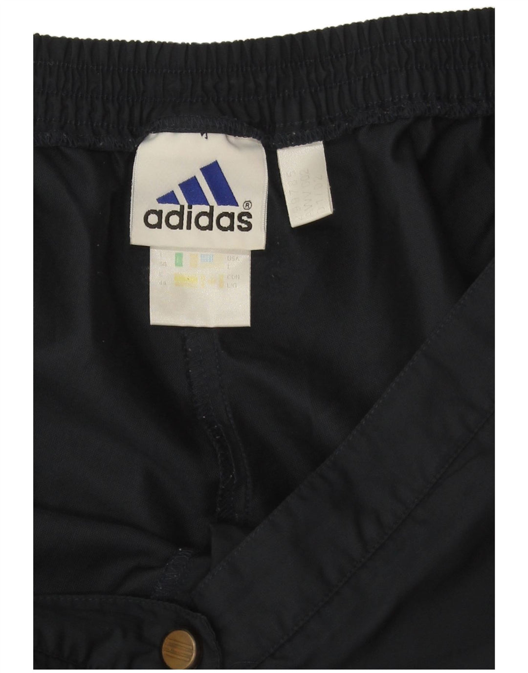 Pantaloni della tuta Adidas Climashell da donna UK 18 XL poliestere blu navy