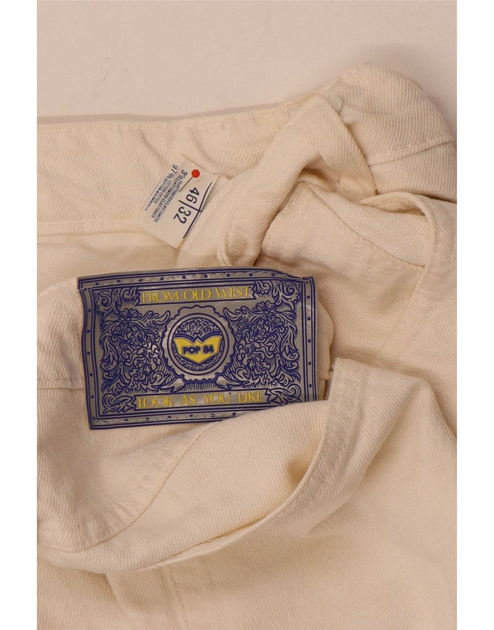 Pantaloni casual affusolati da uomo POP 84 W32 L29 Elastan beige