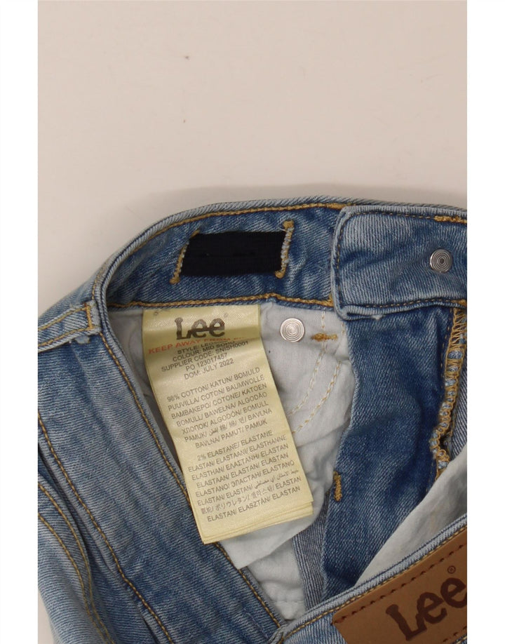 LEE Girls Bootcut Jeans 7-8 Years W24 L21 Blue Cotton