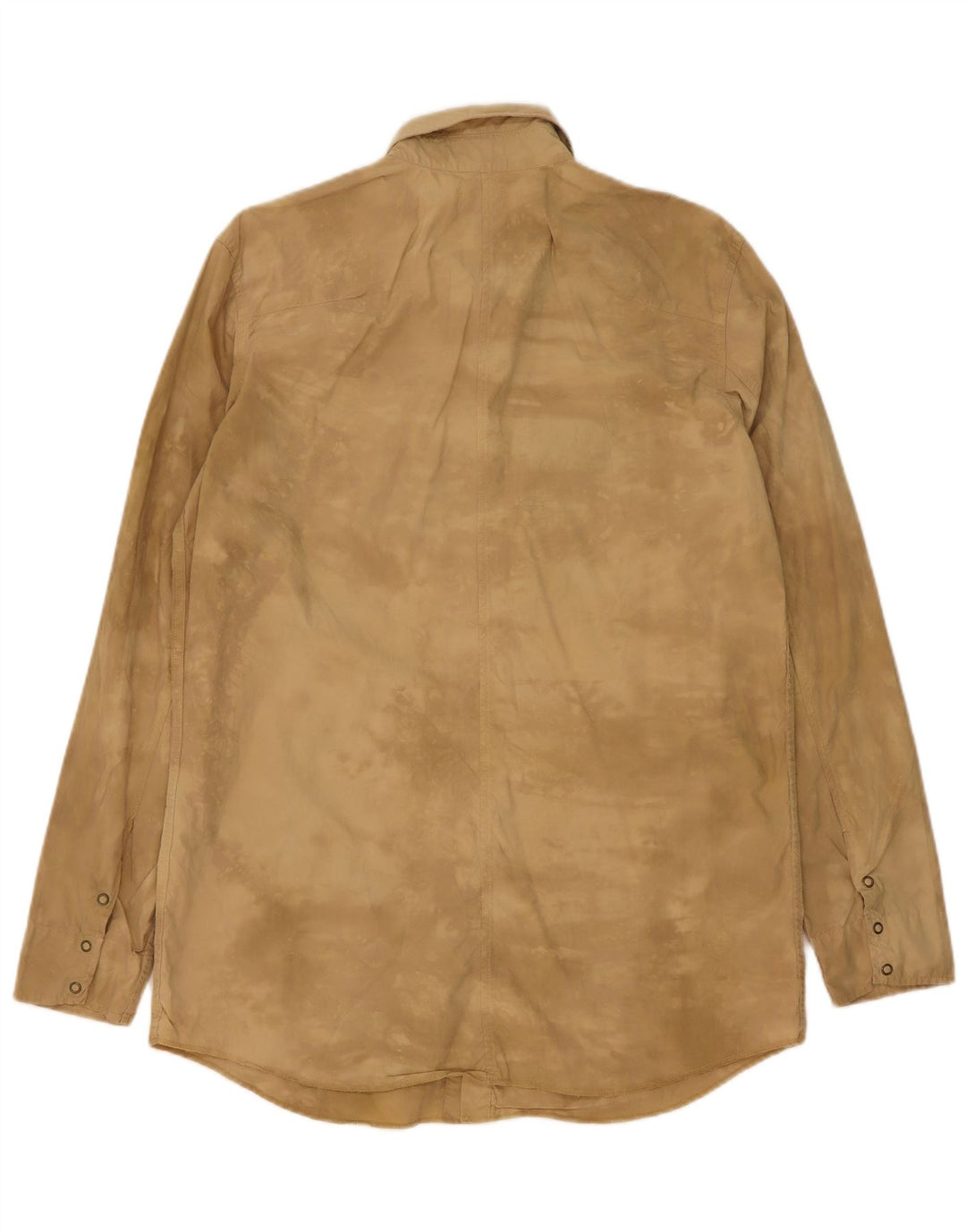 Camicia da uomo Levi's Media Beige Tie Dye in cotone