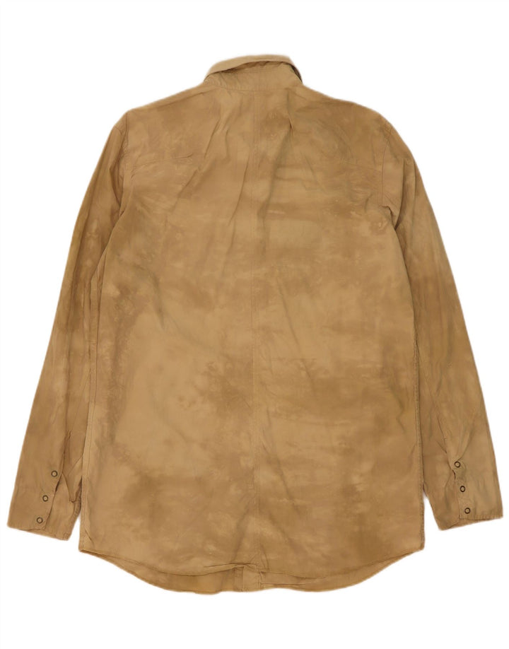 Camicia da uomo Levi's Media Beige Tie Dye in cotone