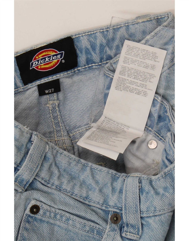 Jeans affusolati cargo da donna Dickies W27 L28 cotone blu