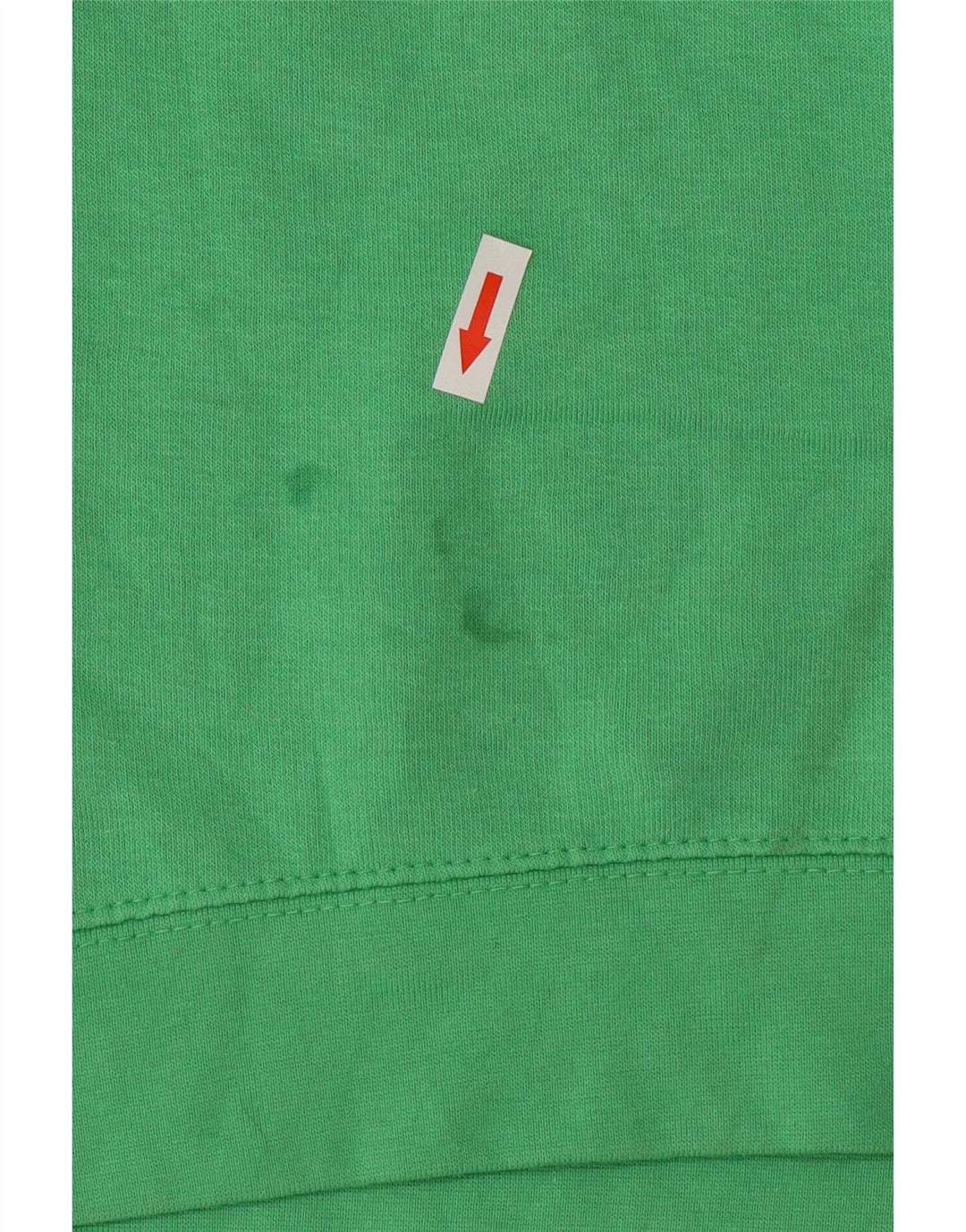 Felpa Zara da donna, vestibilità comoda, taglia UK 10, piccola, verde, in poliestere