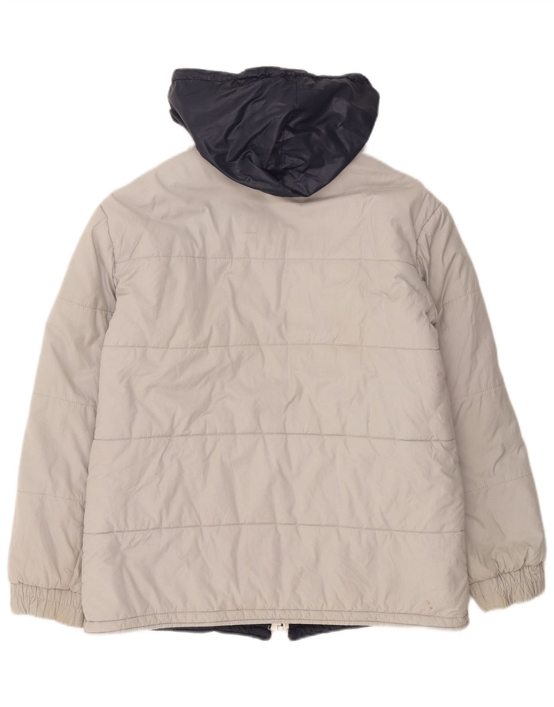 Giacca imbottita con cappuccio da uomo Fila UK 38 Cotone grigio medio