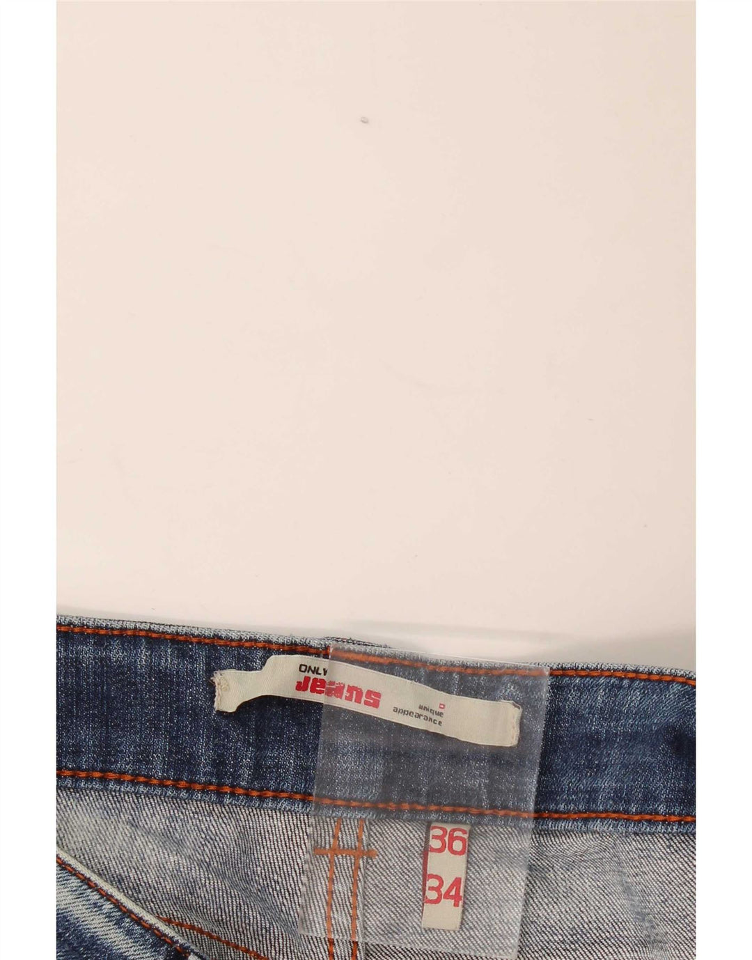 Solo jeans svasati da donna W36 L34 Blu