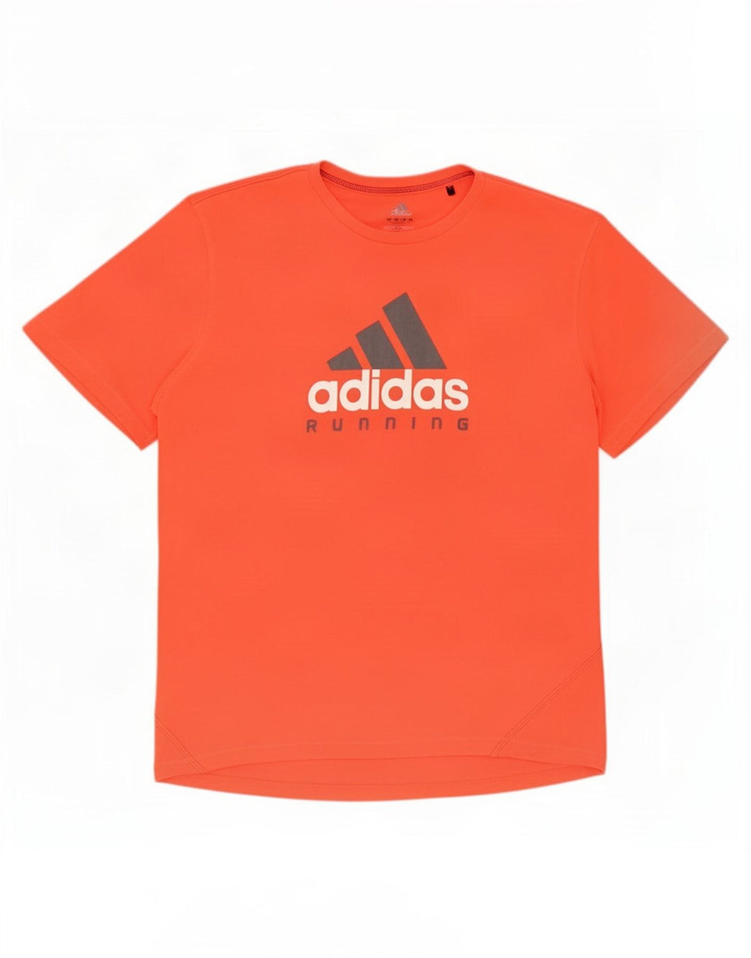 T-shirt grafica da uomo Adidas Top XL arancione in poliestere