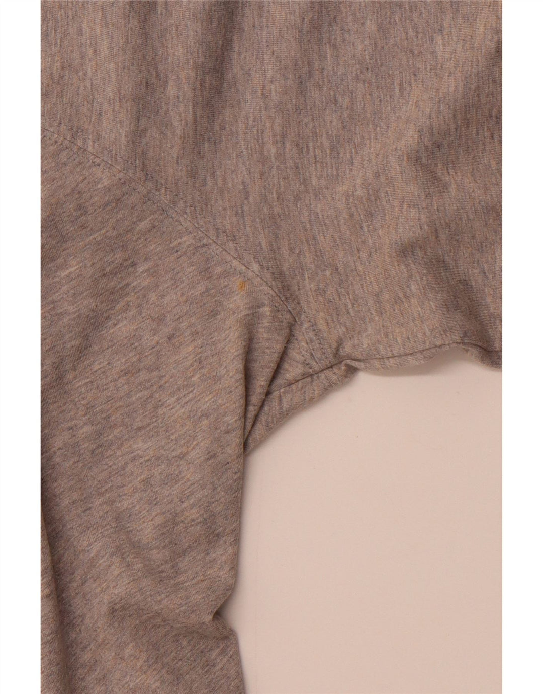 TOMMY HILFIGER Top grafico da uomo a maniche lunghe in cotone grigio medio