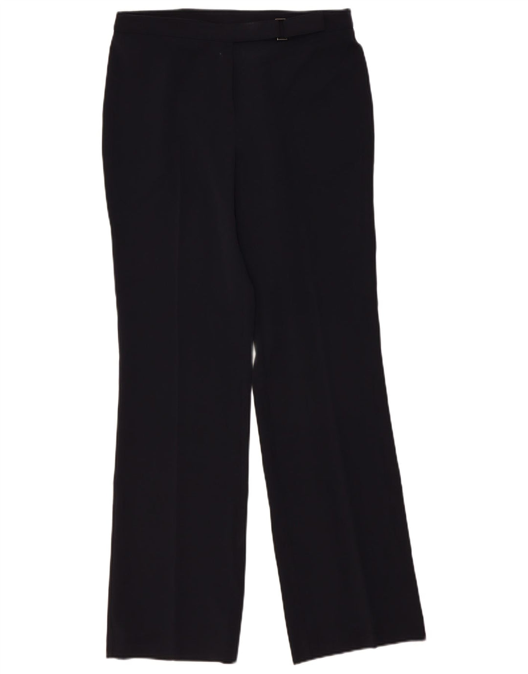 Pantaloni da abito da donna Marks & Spencer UK 12 Medium W32 L32 Blu Navy