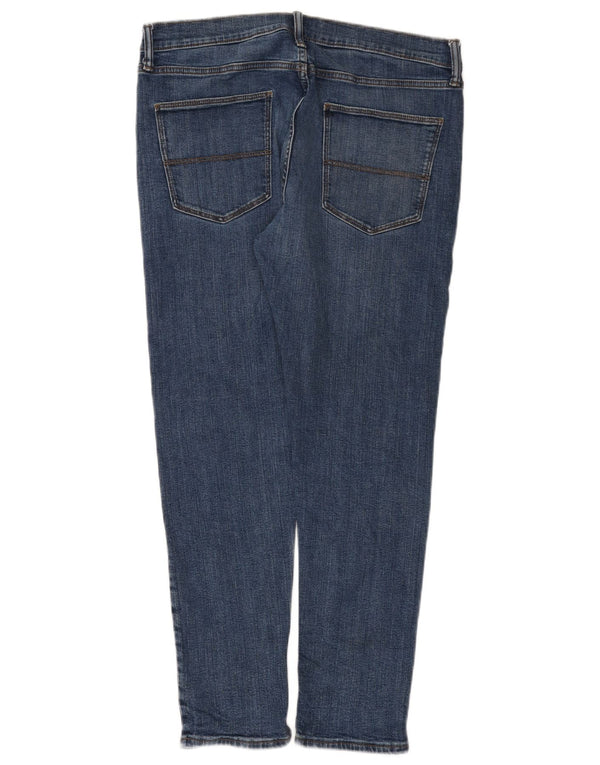 Jeans skinny da uomo Marks & Spencer W34 L29 cotone blu