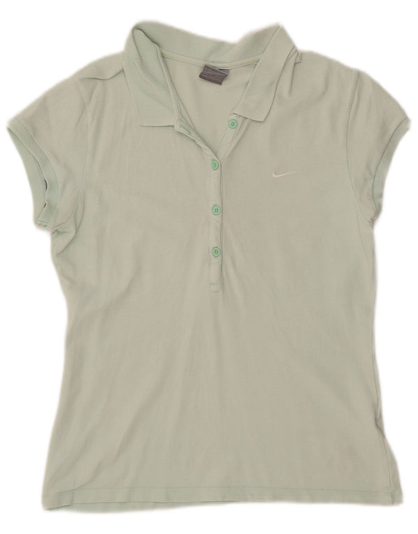 Polo Nike da donna UK 18 XL verde cotone