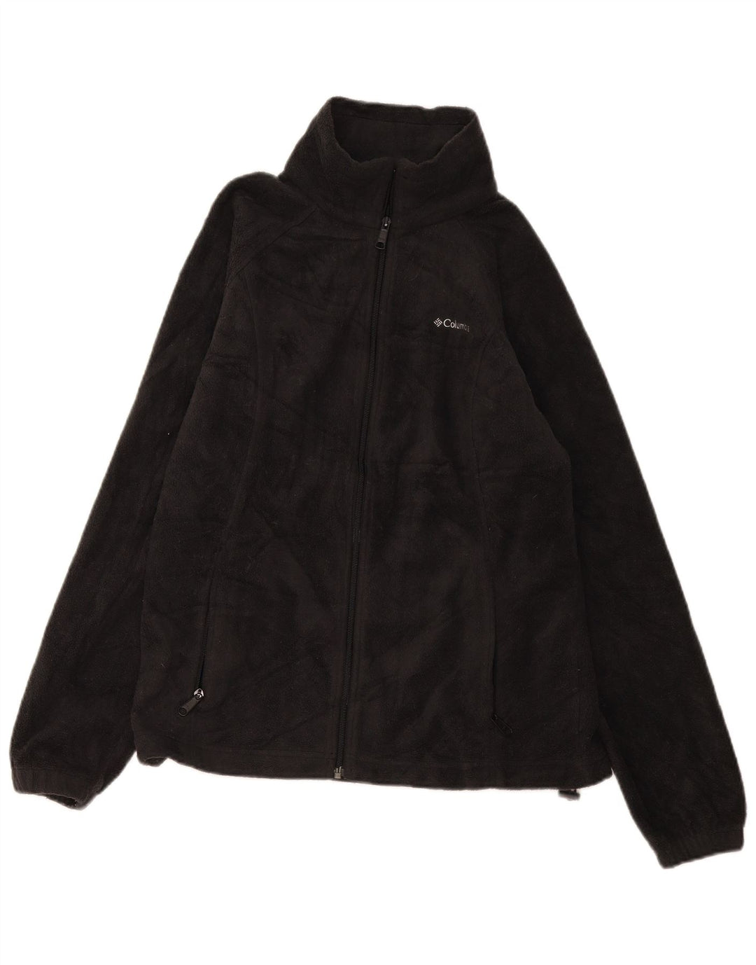 Giacca in pile da donna Columbia UK 40 grande poliestere nero