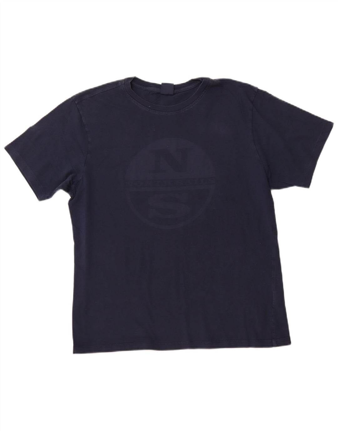NORTH SAILS T-shirt grafica da uomo Top in cotone blu navy medio