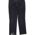 MOSSIMO Womens Mid Rise Straight Jeans US 6 Medium W28 L29 Black Cotton Vintage Mossimo and Second-Hand Mossimo from Messina Hembry 