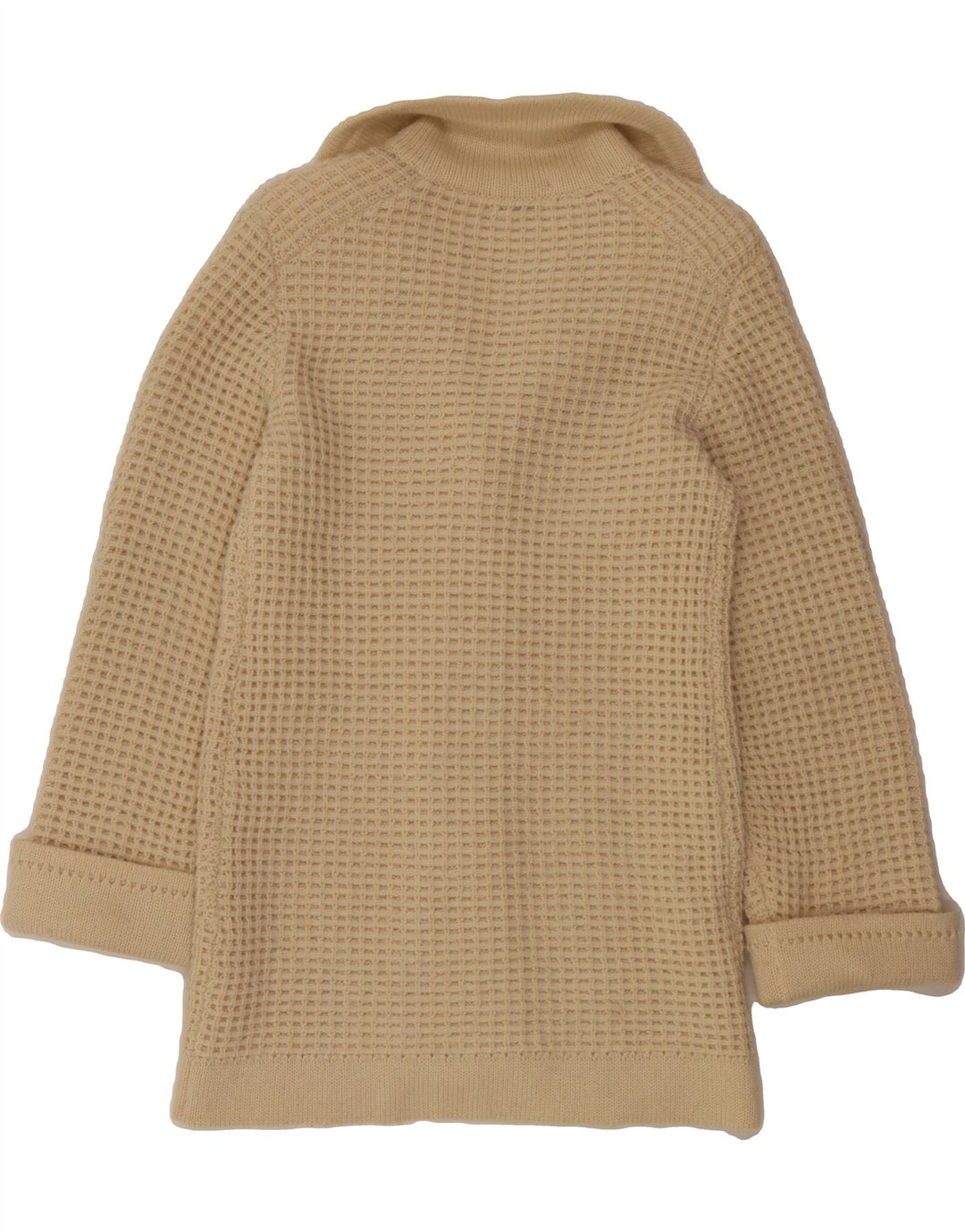 MAGLIERIA Womens Cardigan Sweater UK 14 Medium Beige Vintage Maglieria and Second-Hand Maglieria from Messina Hembry 