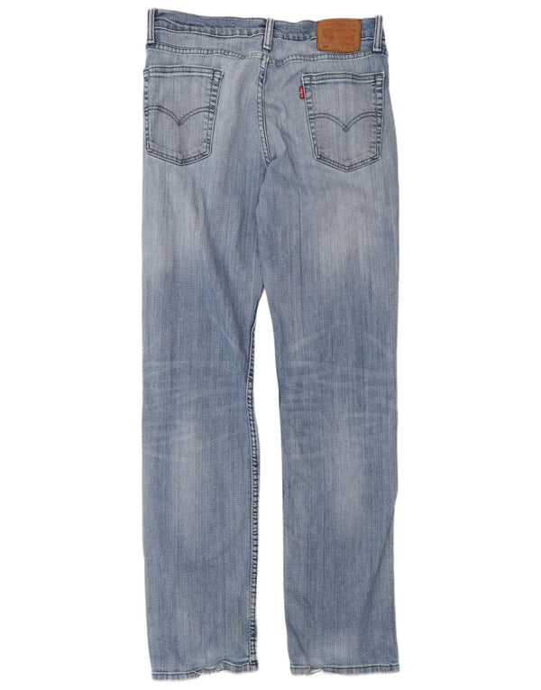 Levi's Uomo 514 Jeans dritti W34 L34 Blu